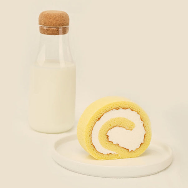 Gluten-Free Rice Milk Roll Cake (Half) (쌀로만든 글루텐프리 우유롤케이크 (하프))