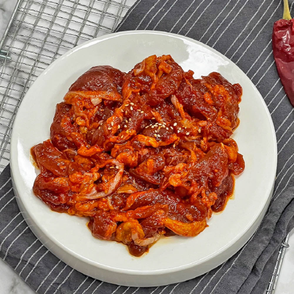 Spicy Stir-fried Duck (고추장 오리주물럭)