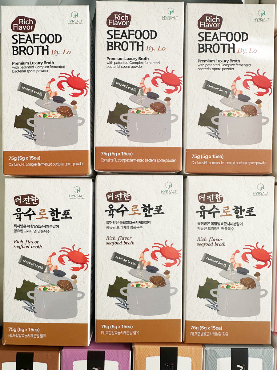 Rich Flavor Seafood Broth by. Lo 75g(5g*15pcs) (2.64oz)