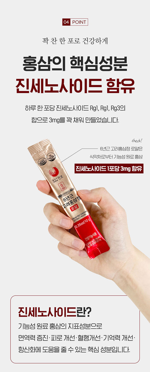 Red Ginseng & Honey Extract [사양벌꿀 홍삼농축포]