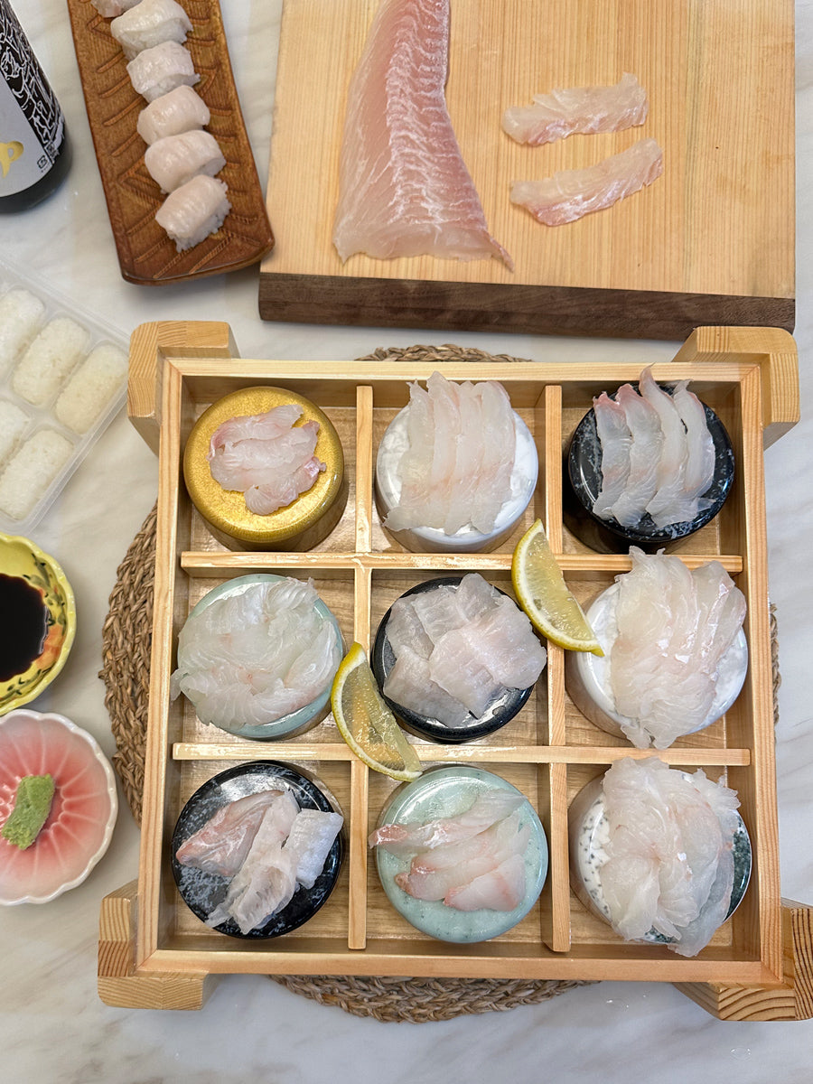 Frozen Halibut Sashimi Filet from Jeju island[제주광어]