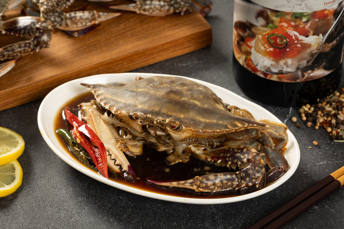 Soy Sauce Marinated Raw Crab [간장게장]