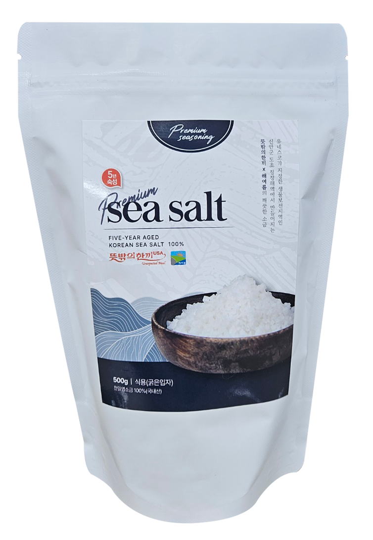 Premium Sea Salt 5-year aged 500g [5년숙성 굵은천일염]