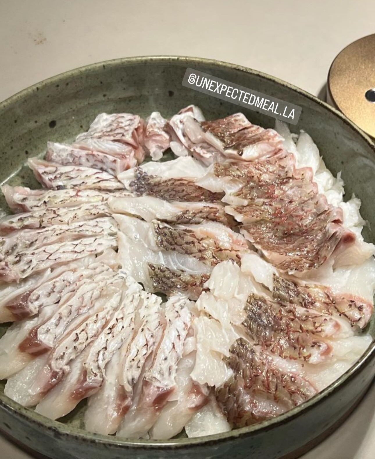 Yuzu Seabream Sashimi - Yuzu Madai [유자참돔]