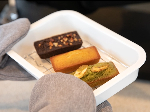 Gimpo Rice Flour Financier 10pc 김포금쌀 휘낭시에 (그린바나나 3,피칸초코3,플레인4)