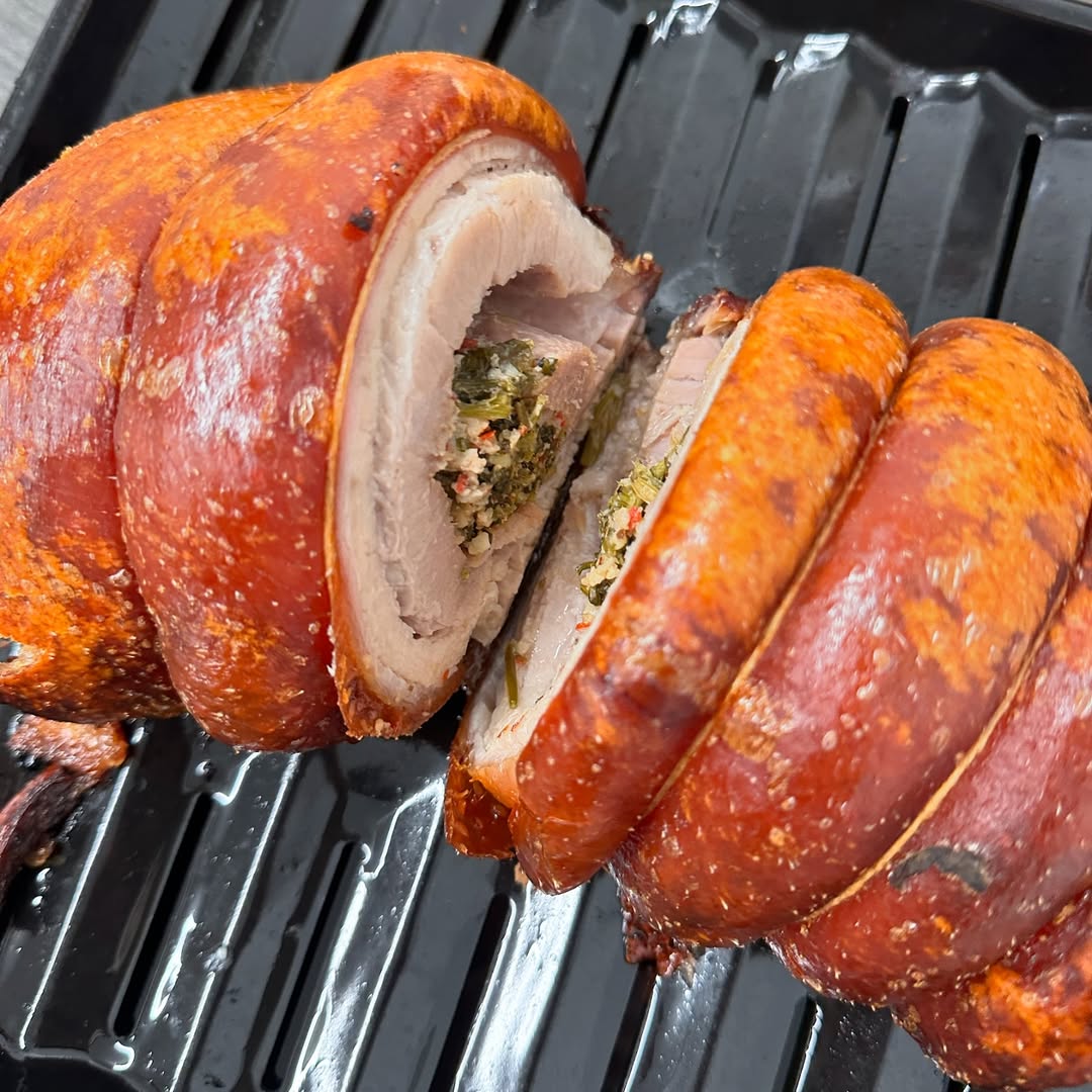 Pork Belly Porchetta (삼겹살 뽀르게따)