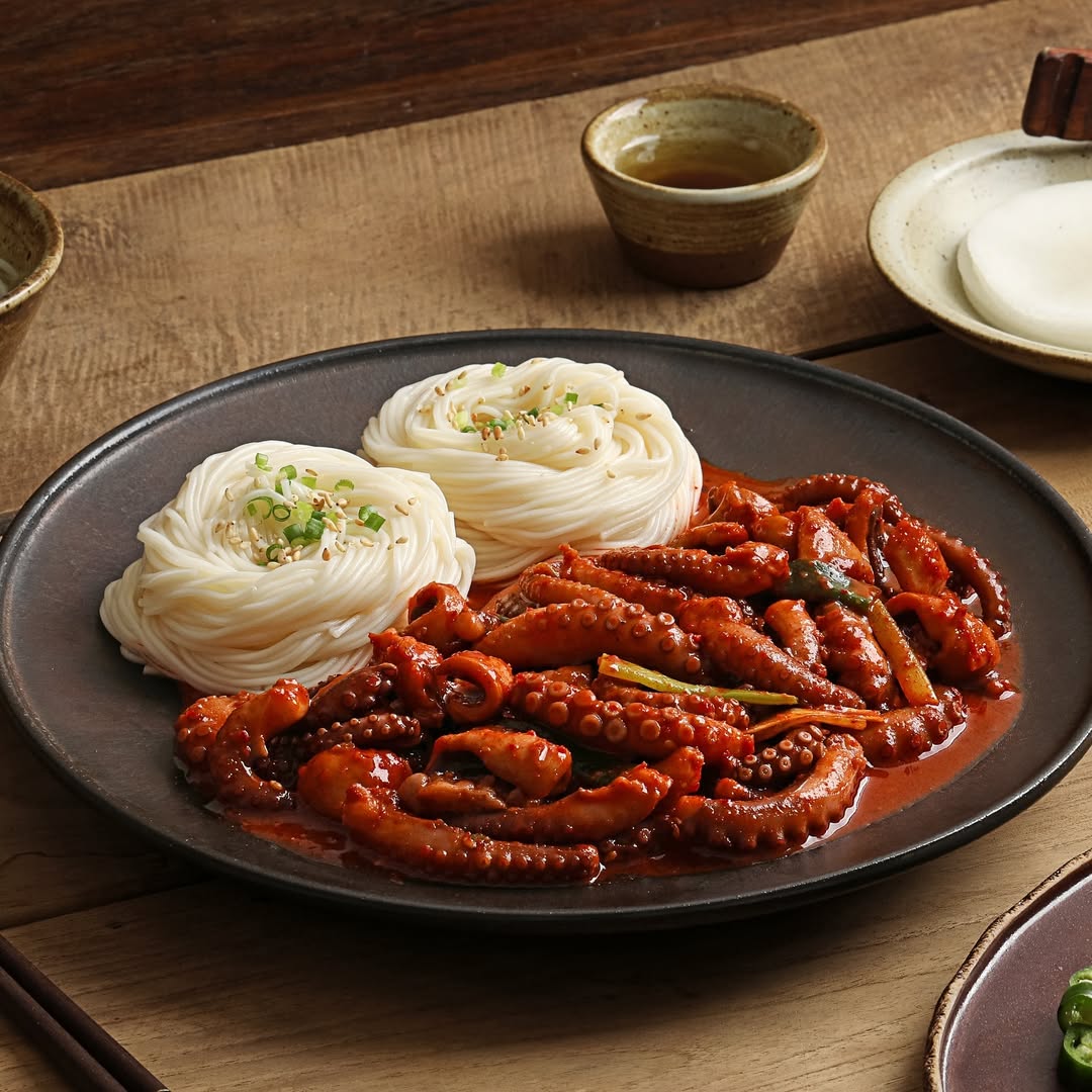 Stir-Fried Octopus from Korea (더 실한 낙지볶음)