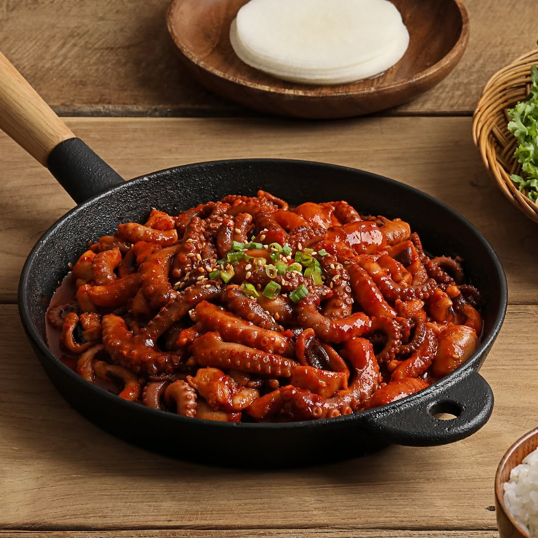 Stir-Fried Octopus from Korea (더 실한 낙지볶음)