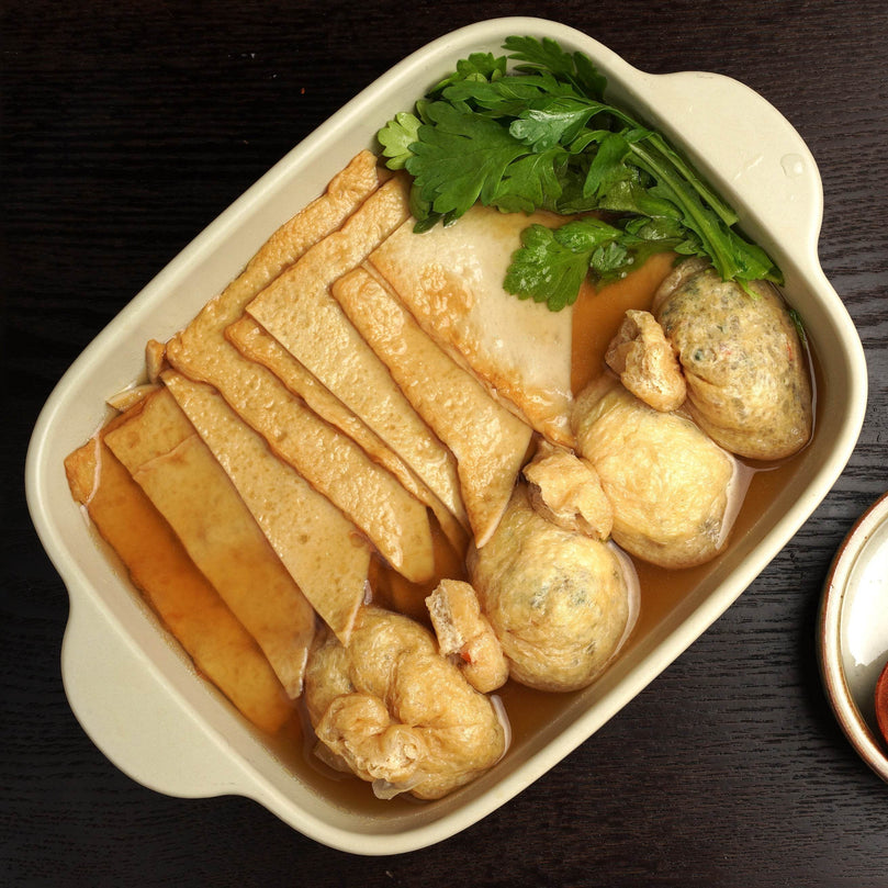 Tofu Pouch Fish Cake Soup (유부주머니 어묵탕) 290g - Lets Eatscape