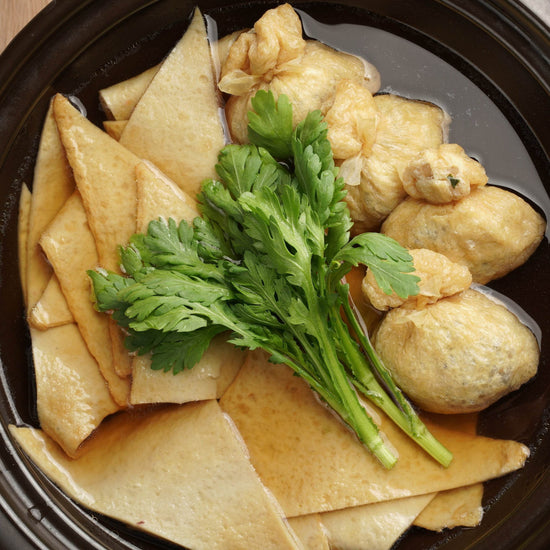 Tofu Pouch Fish Cake Soup (유부주머니 어묵탕) 290g - Lets Eatscape