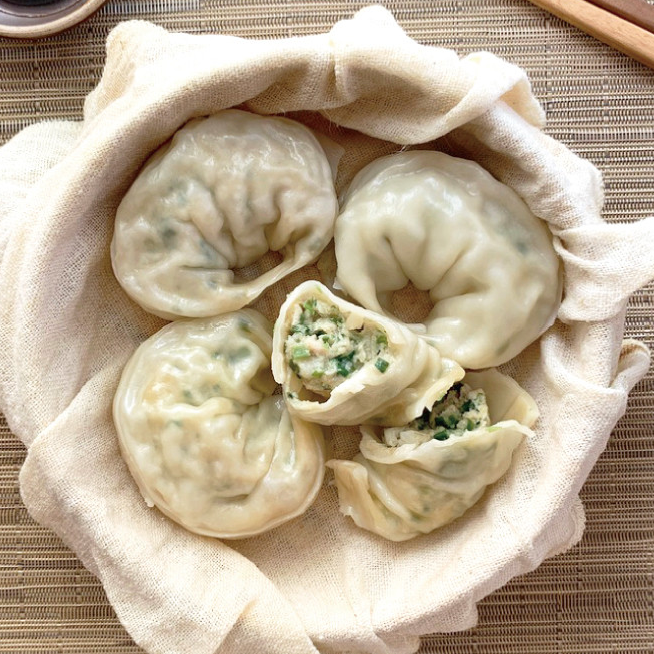 Changhwadang Meat Dumplings 10pcs (창화당 얇은피 찐 고기손만두 )