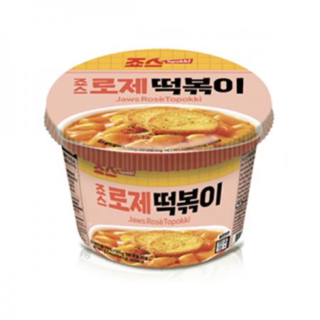 Jaws Teokbokki Rose Flavor (죠스 로제 컵떡볶이)